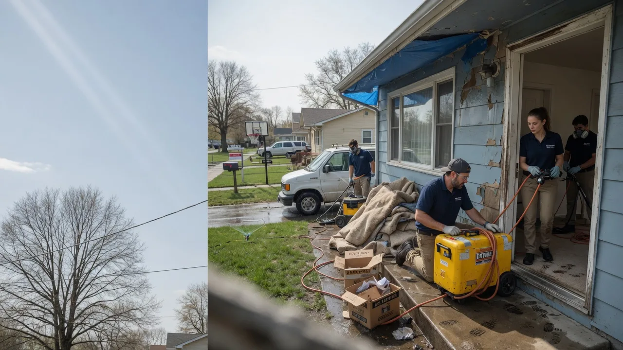 Basement Flood Cleanup in Independence, MO near me